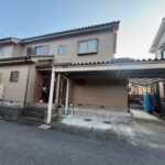 北側前面道路より